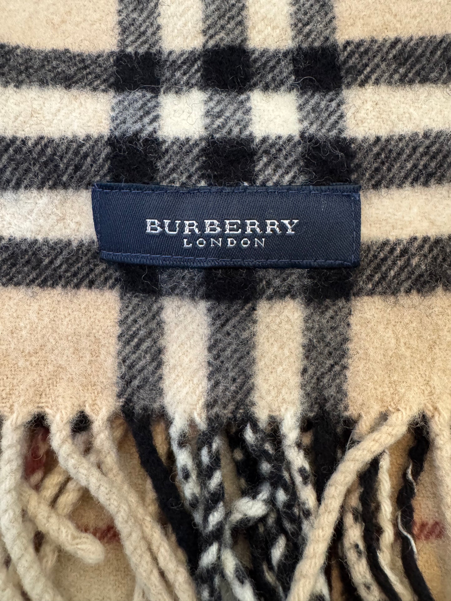 Burberry Schal Nova Check Beige