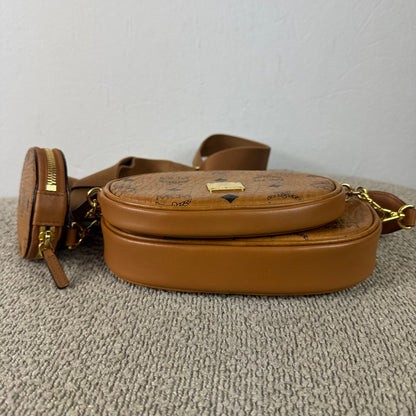 MCM Multi Pochette Crossbody Tasche 3-in-1 – Visetos Cognac