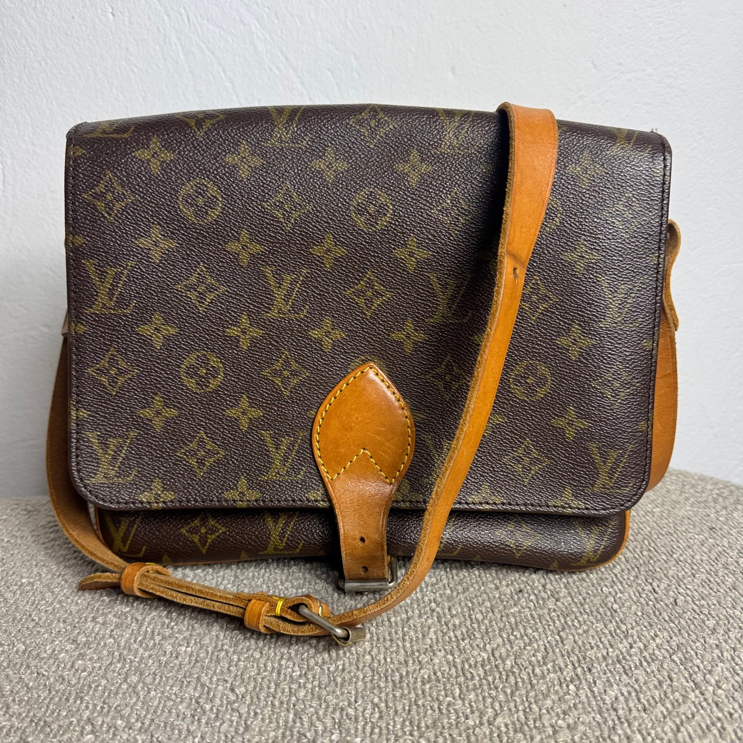 Louis Vuitton Cartouchière GM – Monogram Vintage (1982)