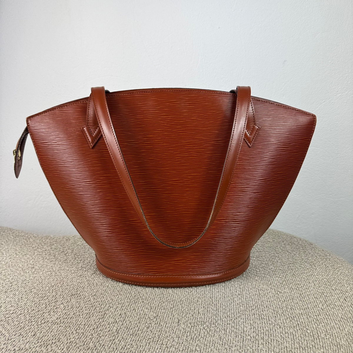 Louis Vuitton Saint Jacques – Epi Leder Braun