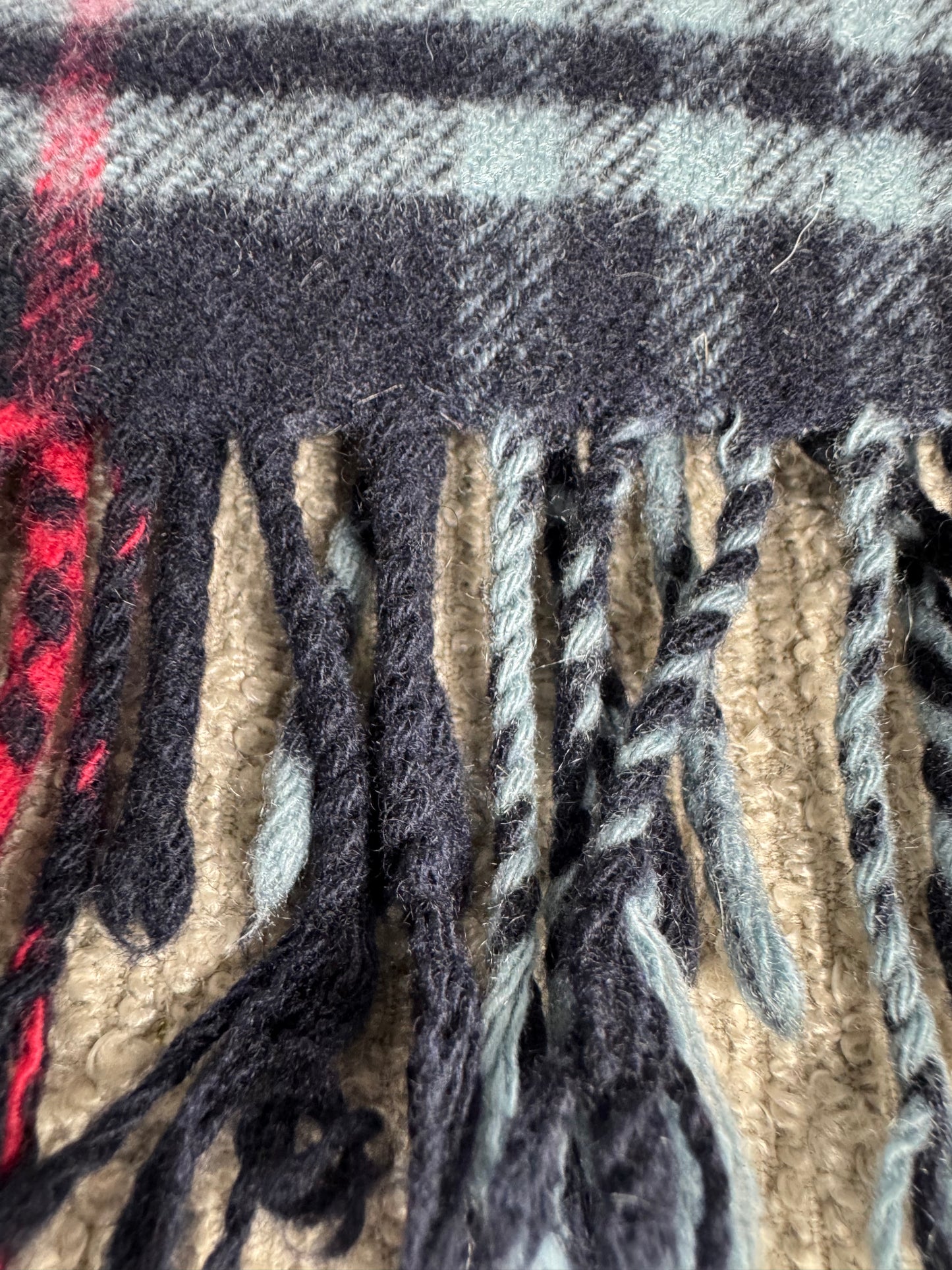 Burberry Nova Check Schal – 100 % Kaschmir