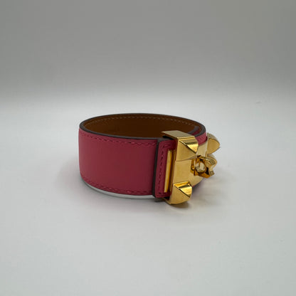 Hermès Collier de Chien 24 Armband Rosa – Limitierte Farbe