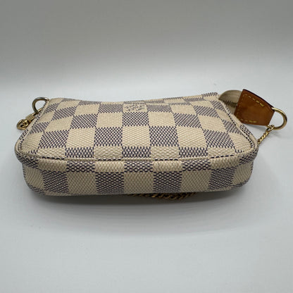 Louis Vuitton Mini Pochette Accessoires Damier Azur