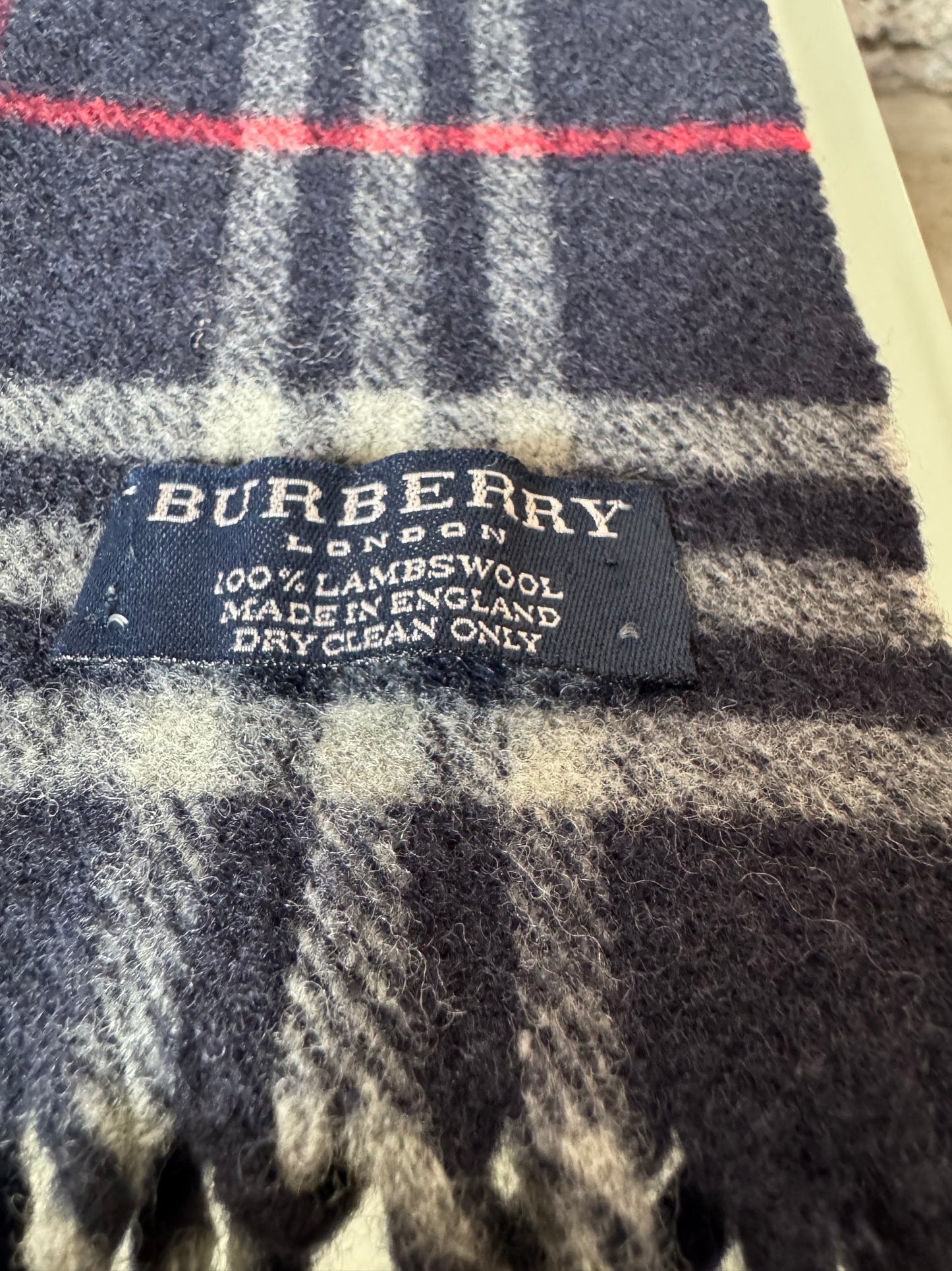 Burberrys Schal – Lammwolle