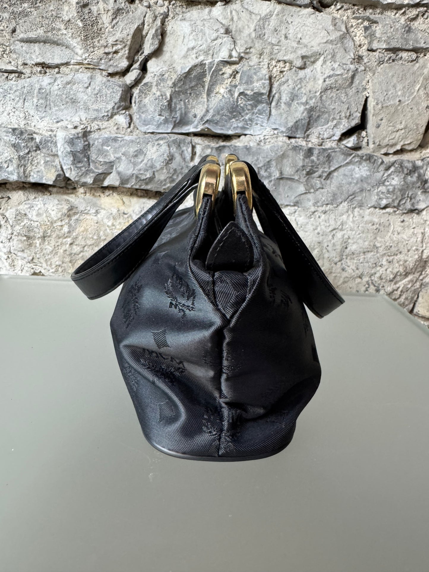 MCM Mini Handtasche – Schwarz