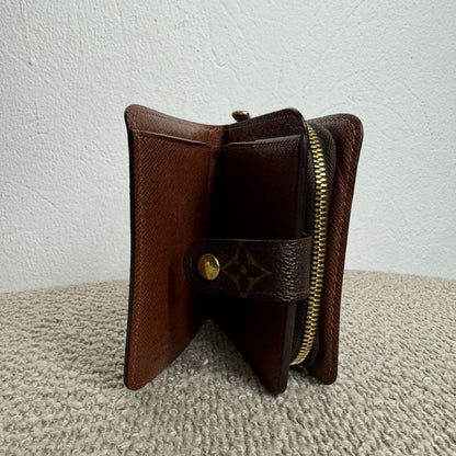 Louis Vuitton Compact Zipper Geldbeutel Monogram