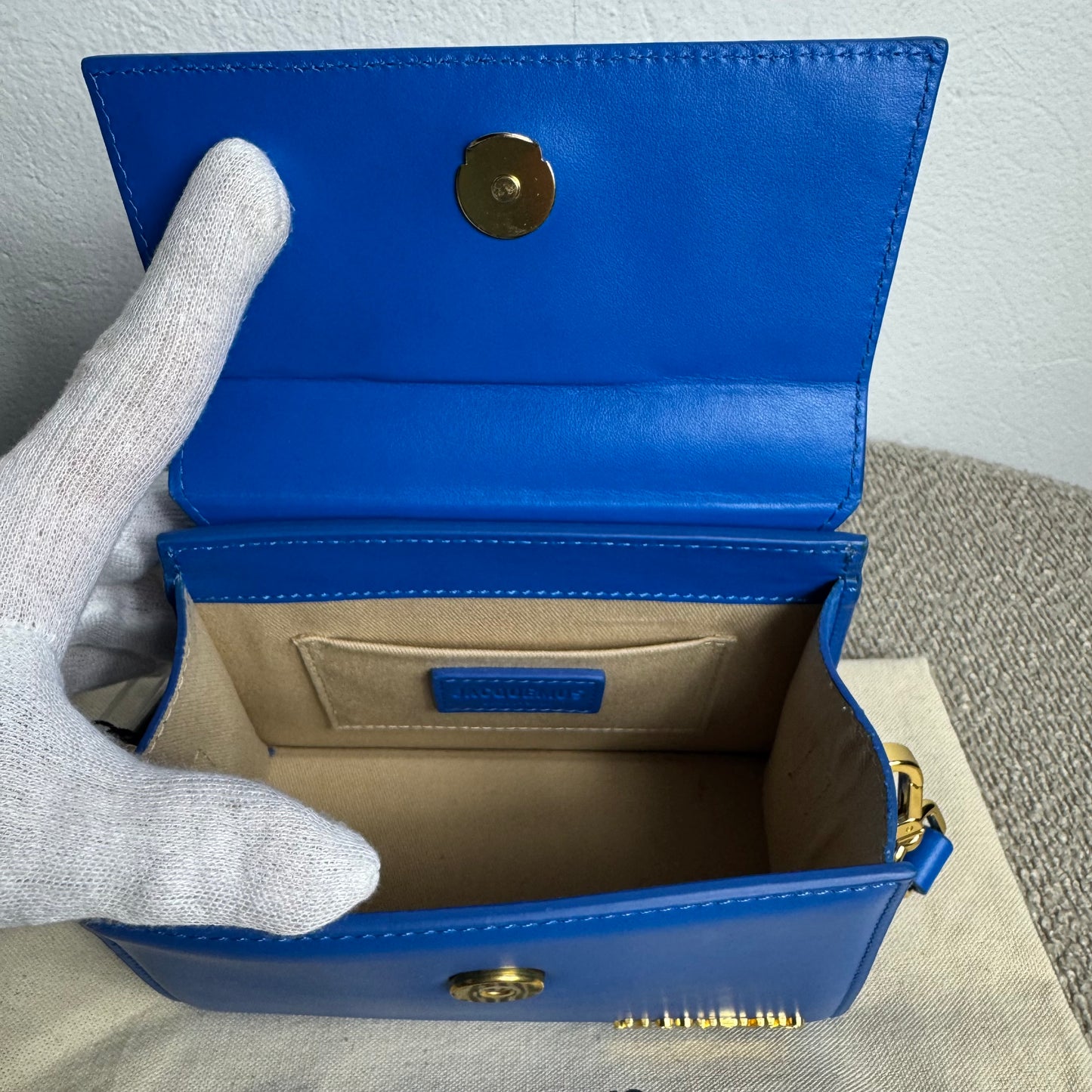 Jacquemus Le Chiquito Noeud – Blue
