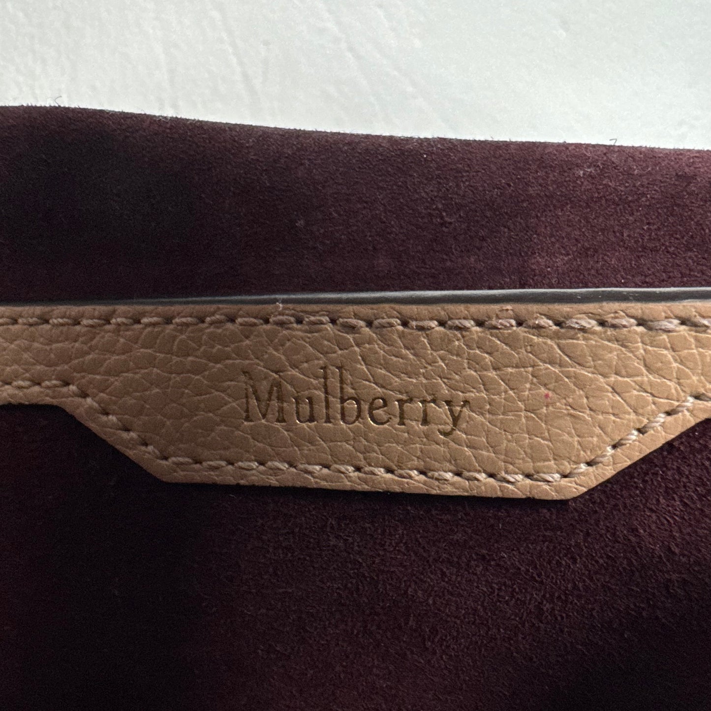 Mulberry Small Amberley Satchel – Nude