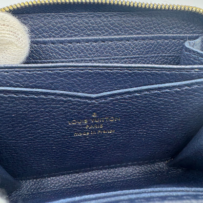Louis Vuitton Zippy Geldbeutel – Monogram Empreinte Giant – Dunkelblau