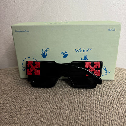 Off-White „Virgil“ Sunglasses (Black/Red)