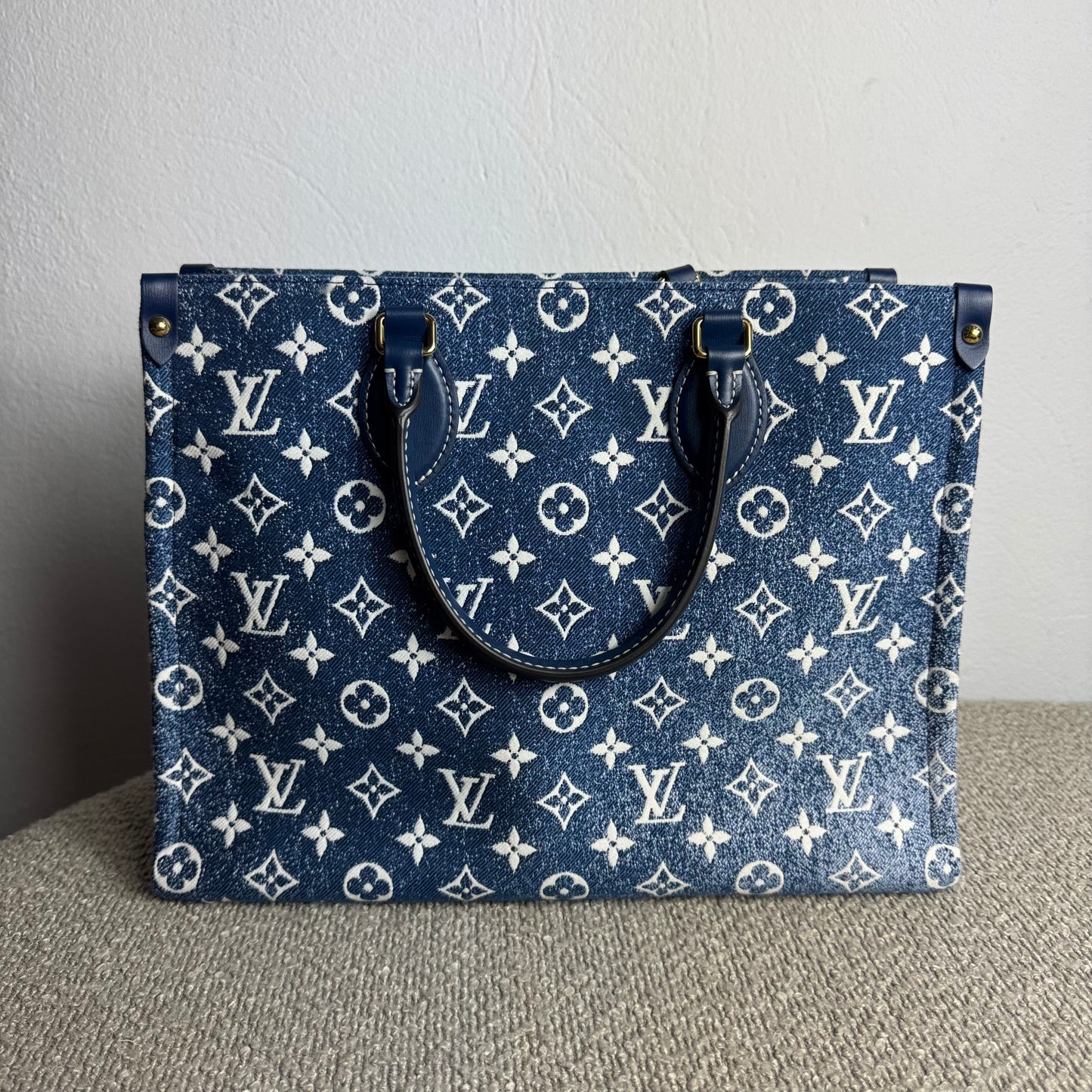 Louis Vuitton OnTheGo MM – Monogram Jacquard Denim