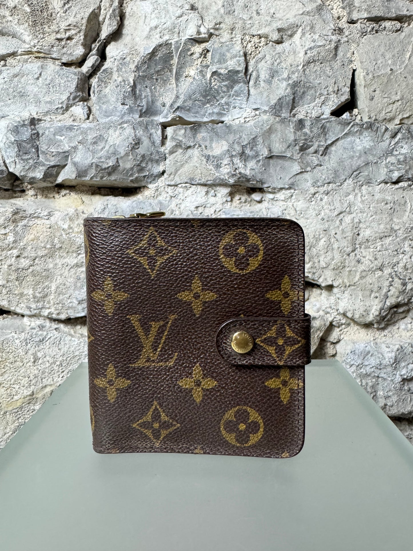 Louis Vuitton Monogram Compact Zip Around Bifold Wallet