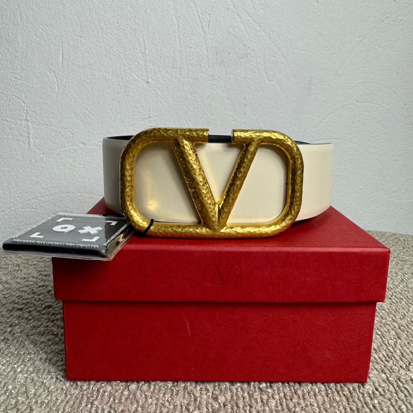 Valentino Garavani VLogo Signature Wendegürtel – Gr. 100/40