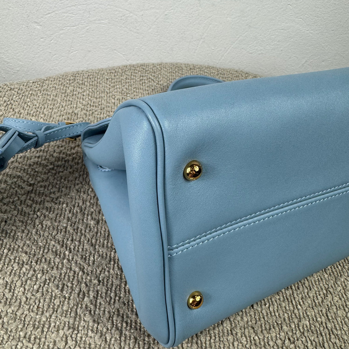 Dolce &amp; Gabbana My Sicily Medium Handtasche – Azurblau
