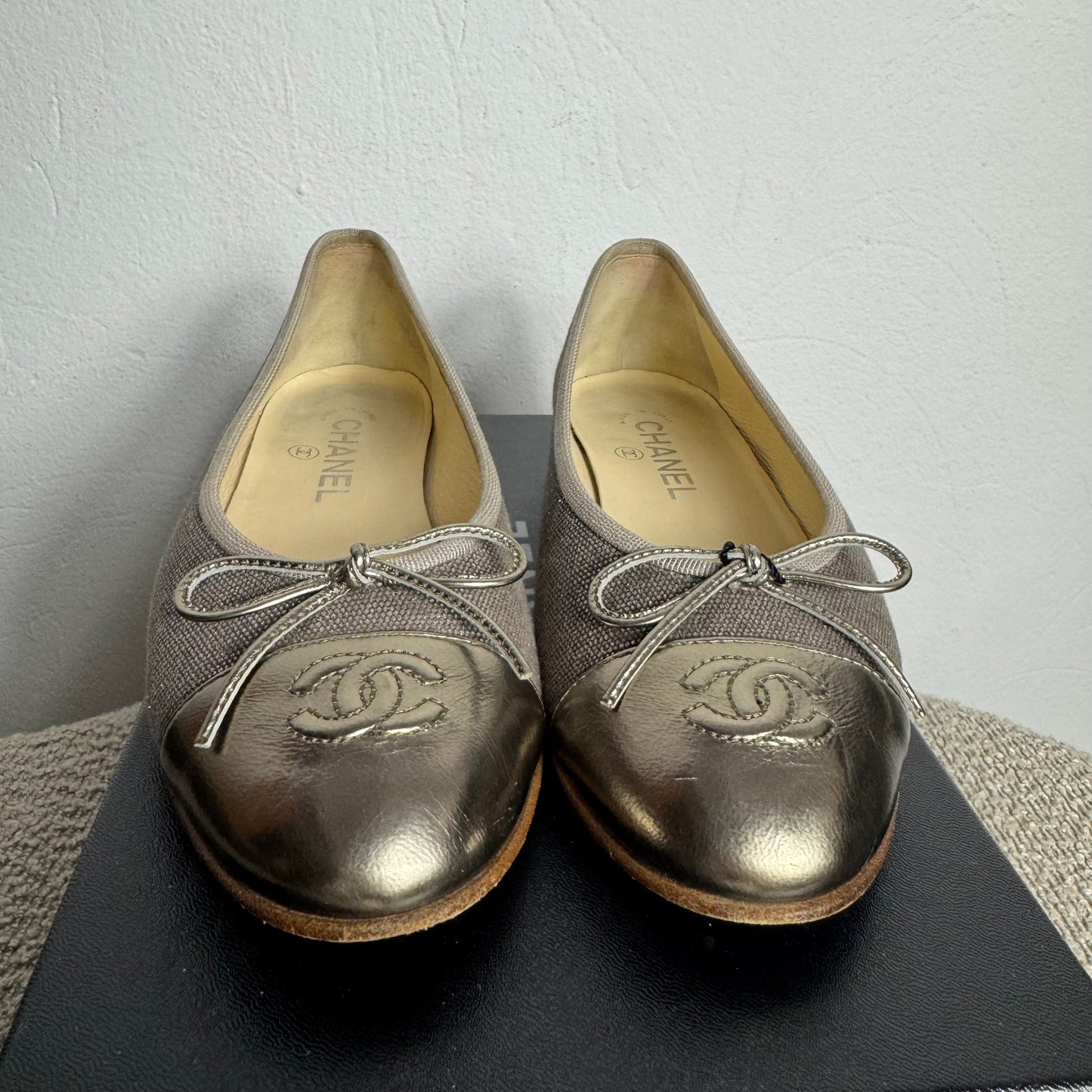 Chanel Ballerinas Kollektion 17C – Gr. 38