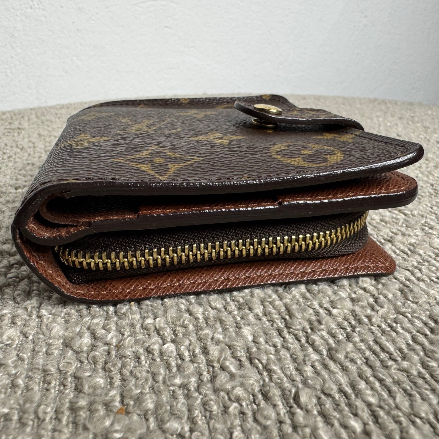 Louis Vuitton Compact Zipper Geldbeutel Monogram