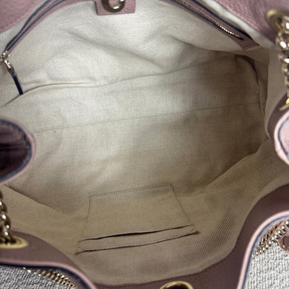 Gucci Soho Ledertasche Altrosa