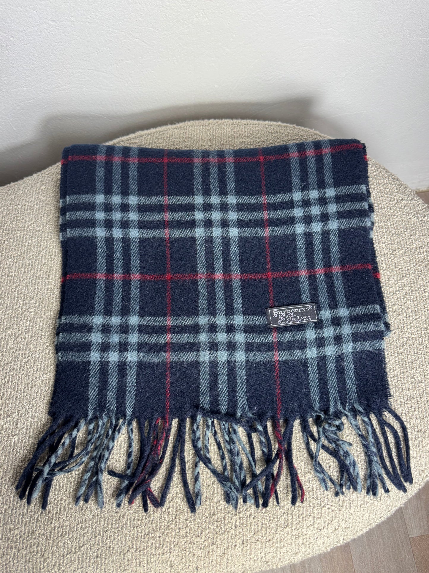 Burberry Nova Check Schal – Wolle