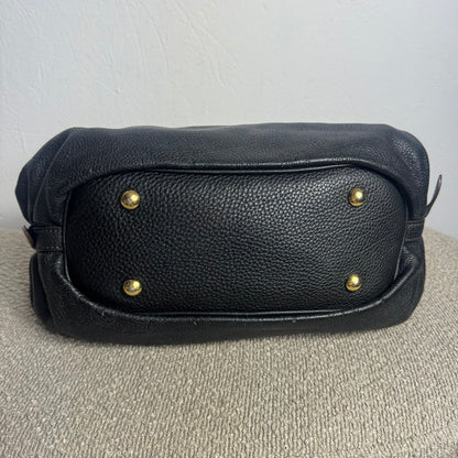 Louis Vuitton Mahina XS Noir Perforated Hobo Bag