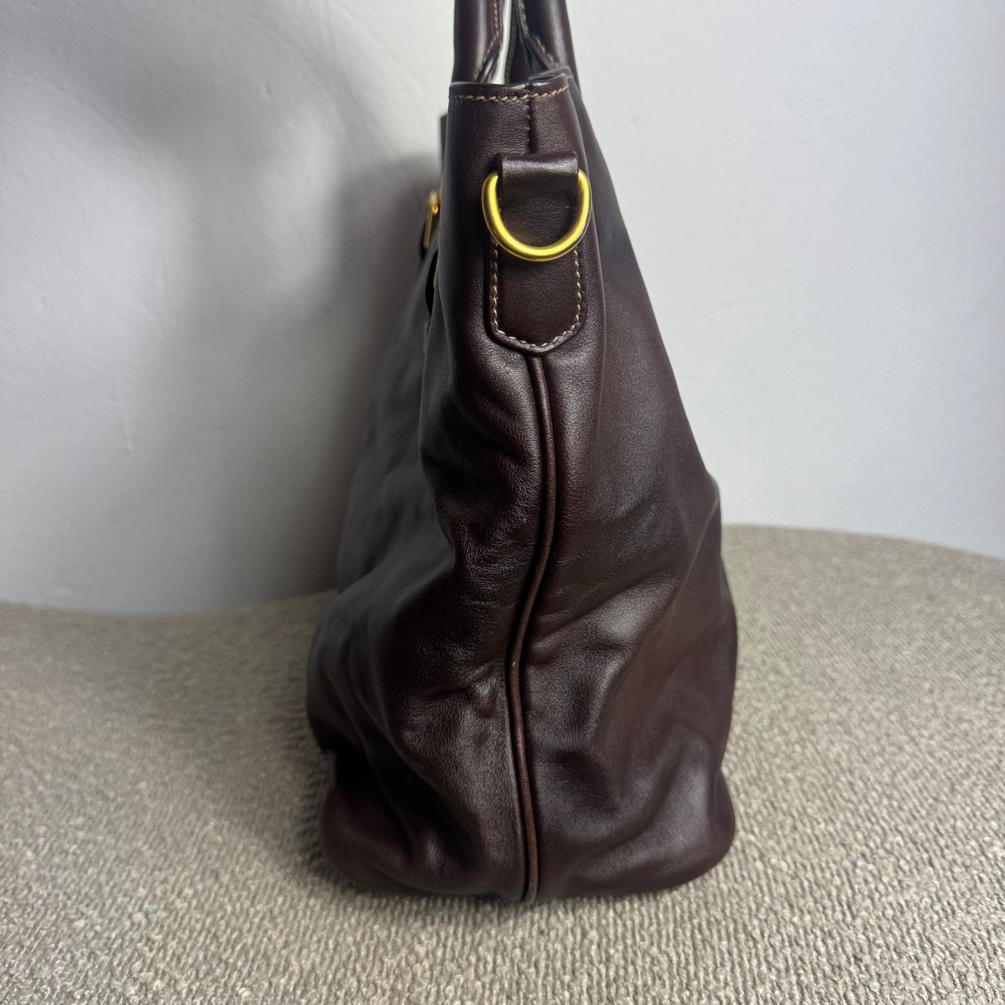 Prada Vitello Daino Tote – Leder