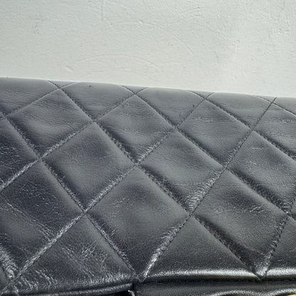 Chanel Single Flap Jumbo – Schwarz mit 24K vergoldeter Hardware
