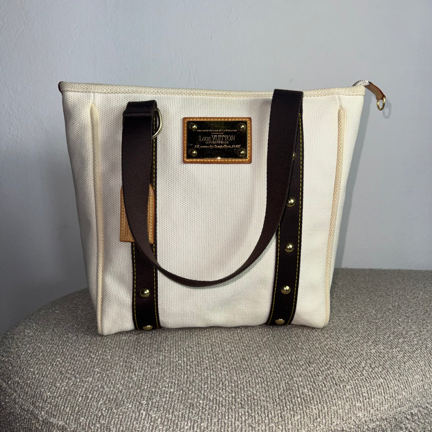 Louis Vuitton Antigua Cabas GM – Ecru / Cacao