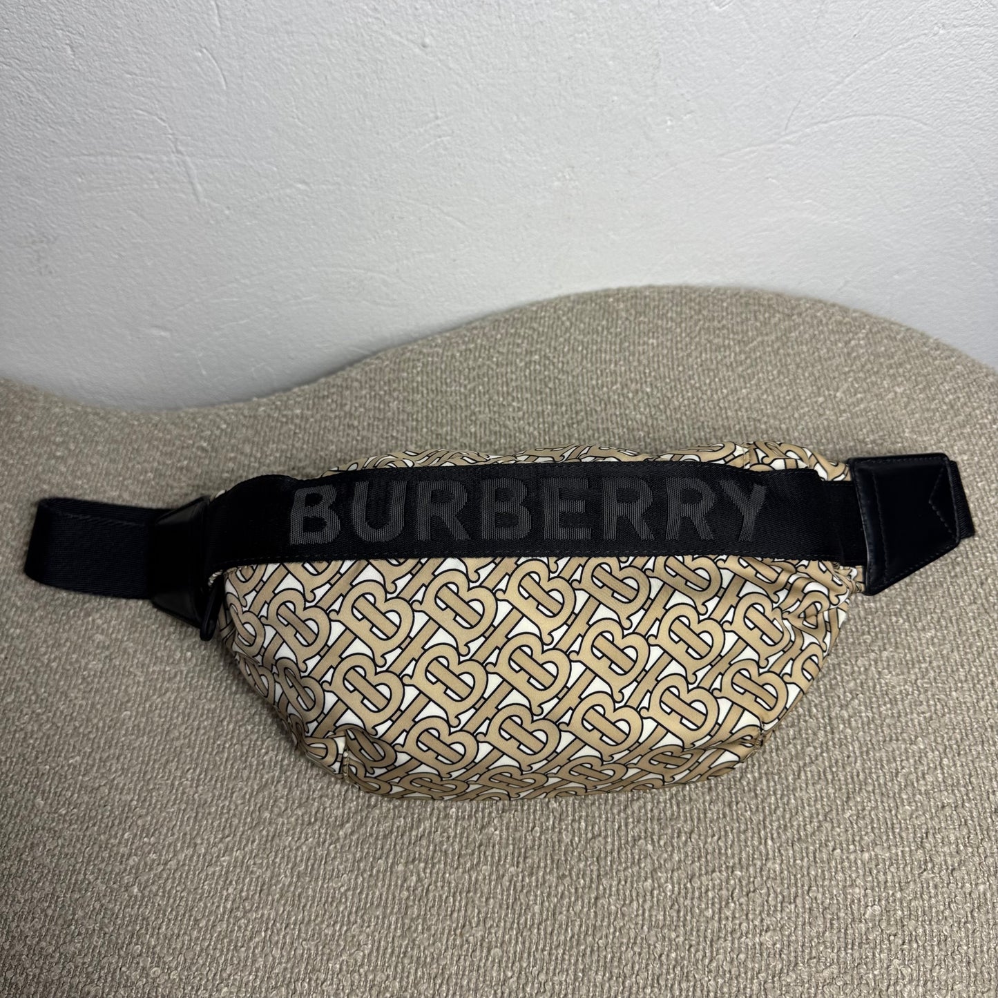 Burberry Monogram Print Nylon Bum Bag