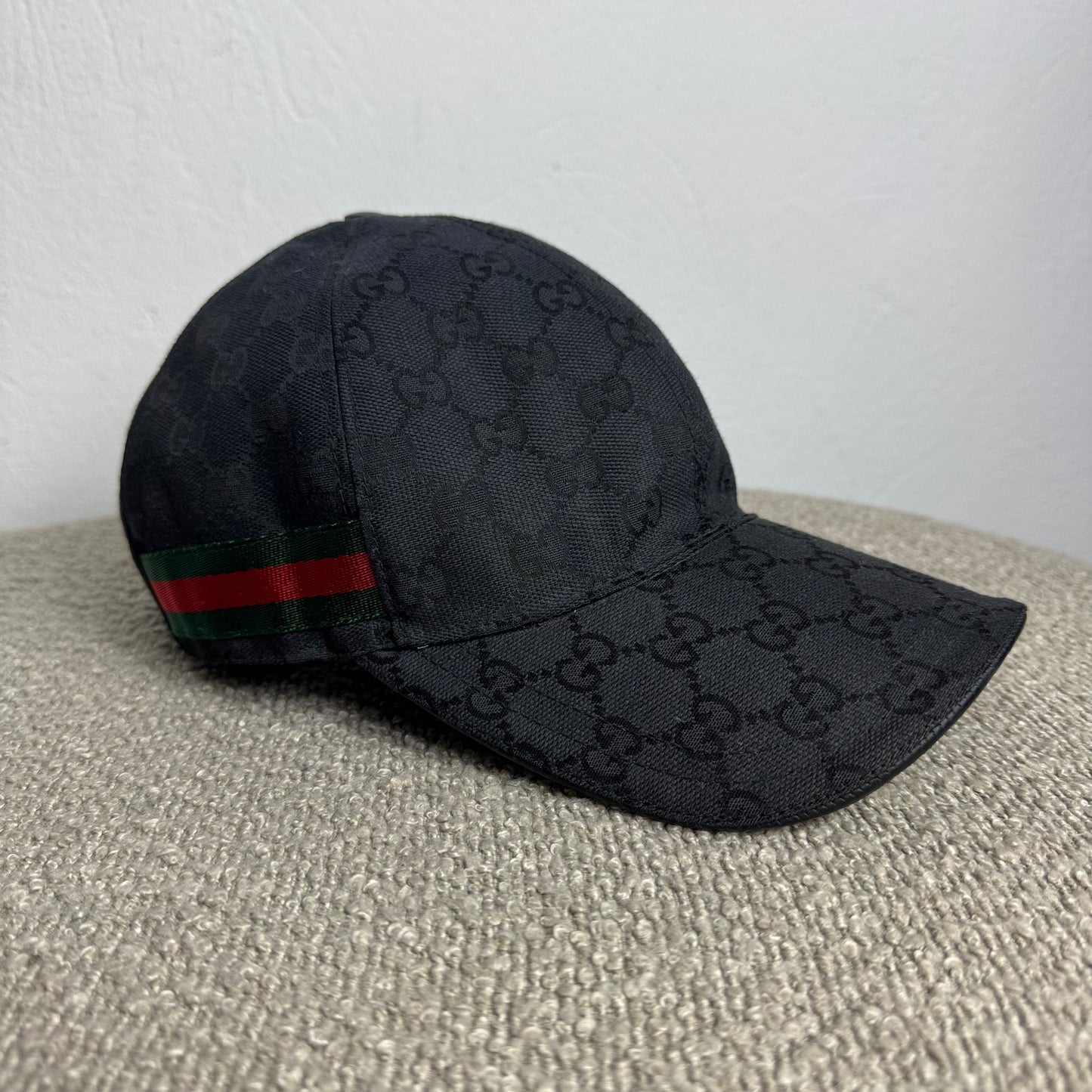 Gucci Original GG Canvas Baseballkappe Schwarz Gr. M