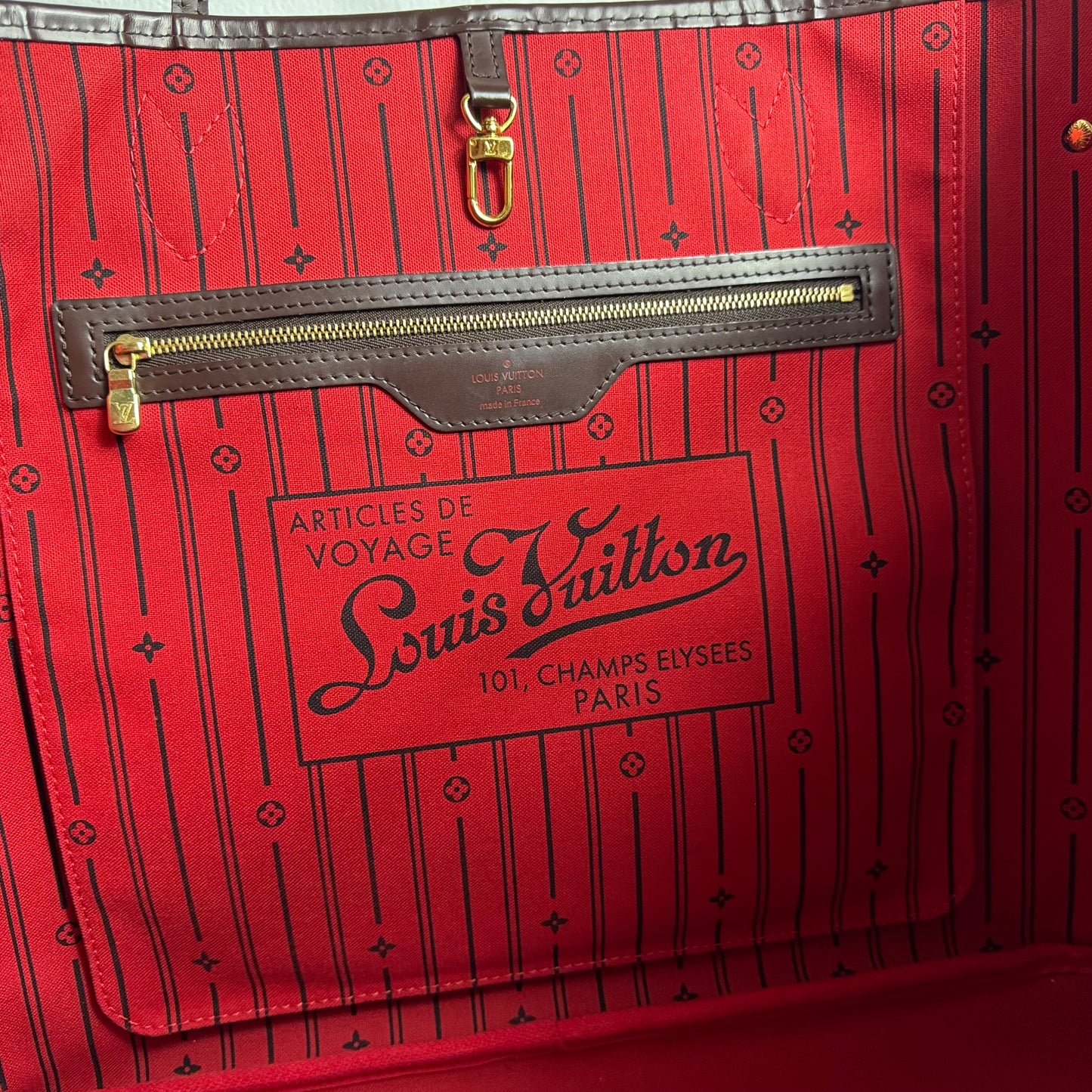 Louis Vuitton Neverfull GM Damier Ebene