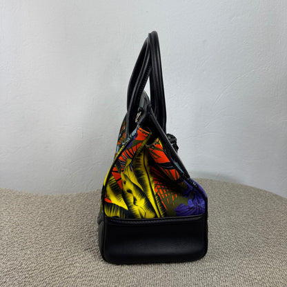Versace La Medusa Large Top Handle Bag – Schwarz / Multicolor
