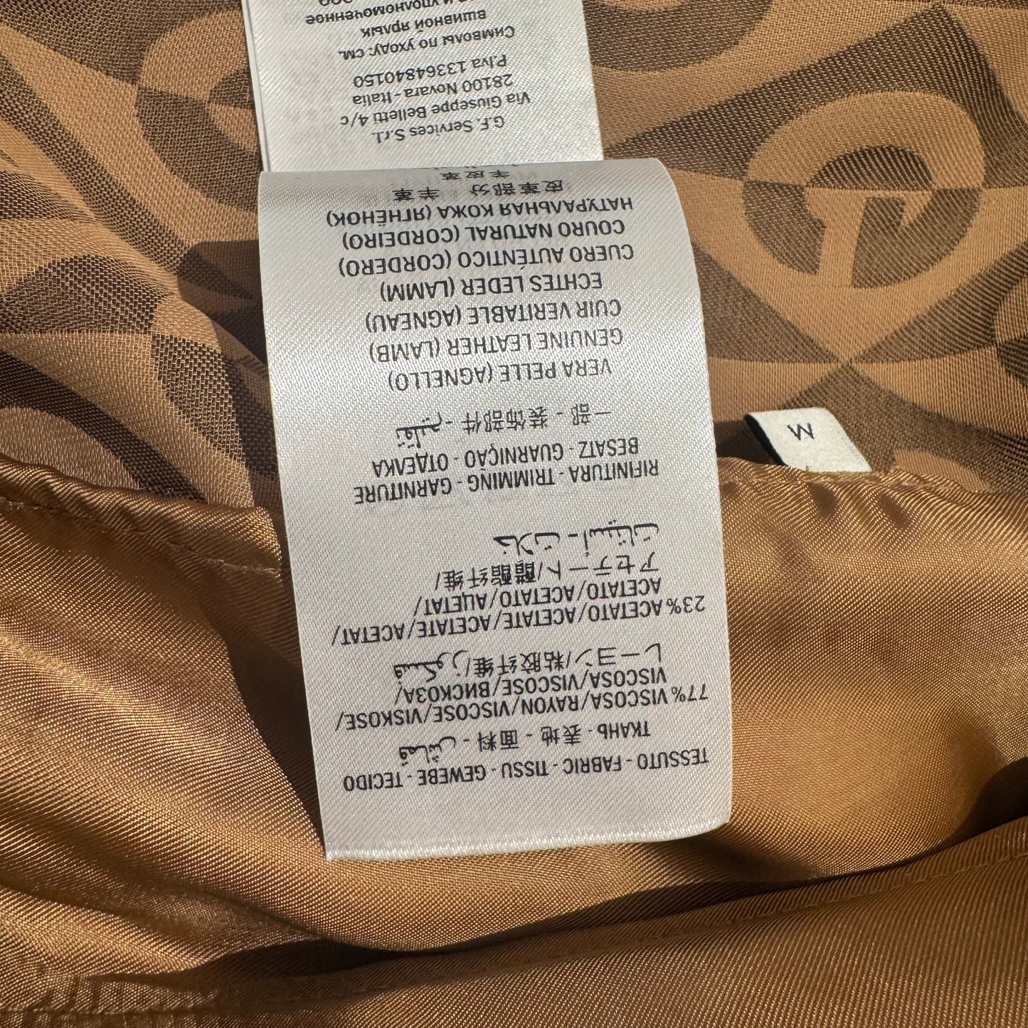 Gucci Monogram Jacke – Gr. M