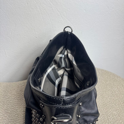 Burberry Studded Susanna Bucket Bag Leder - Schwarz