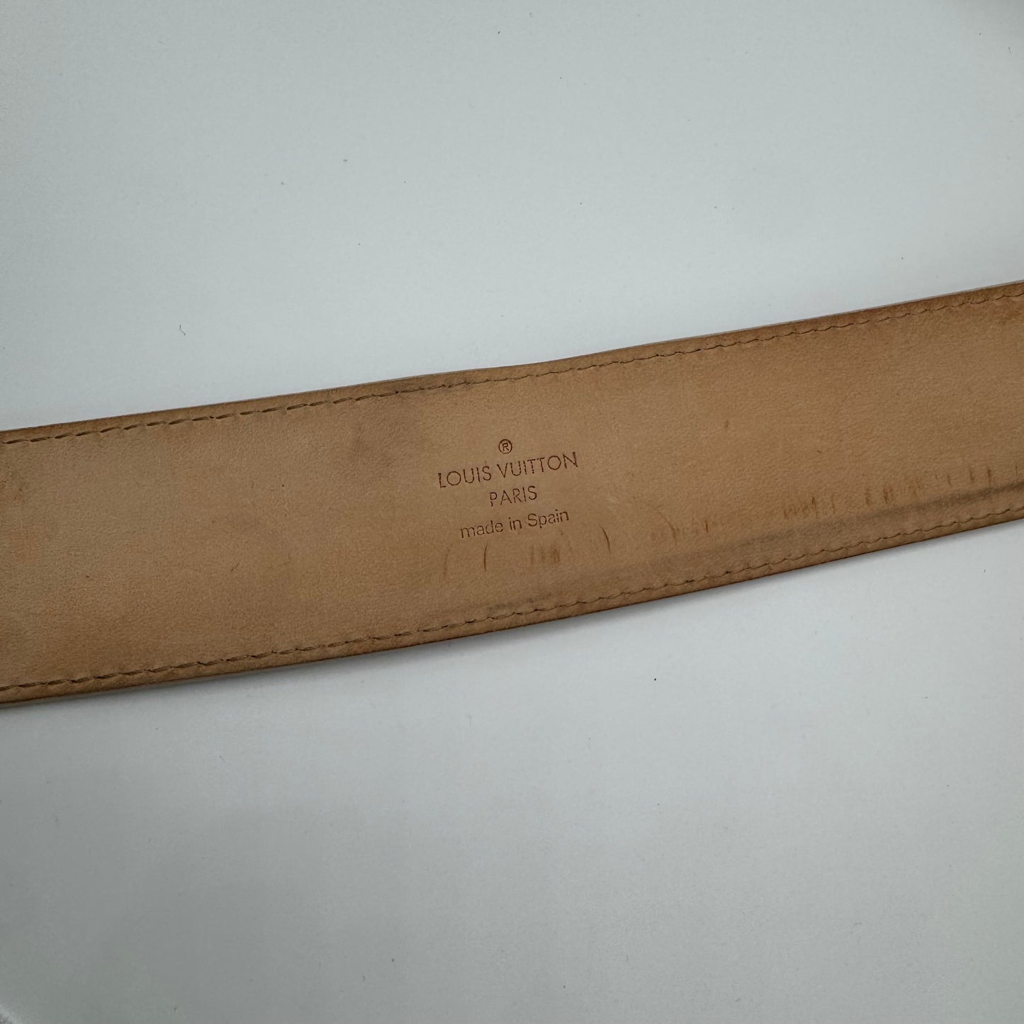 Louis Vuitton LV Initiales Gürtel Damier Azur - Gr. 80