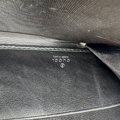 Gucci GG Marmont Geldbörse – Matelassé Leder Schwarz