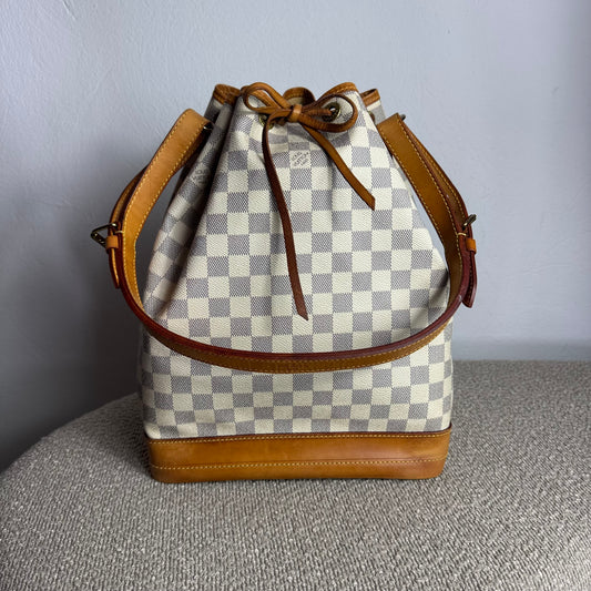 Louis Vuitton Sac Noé Grande – Damier Azur
