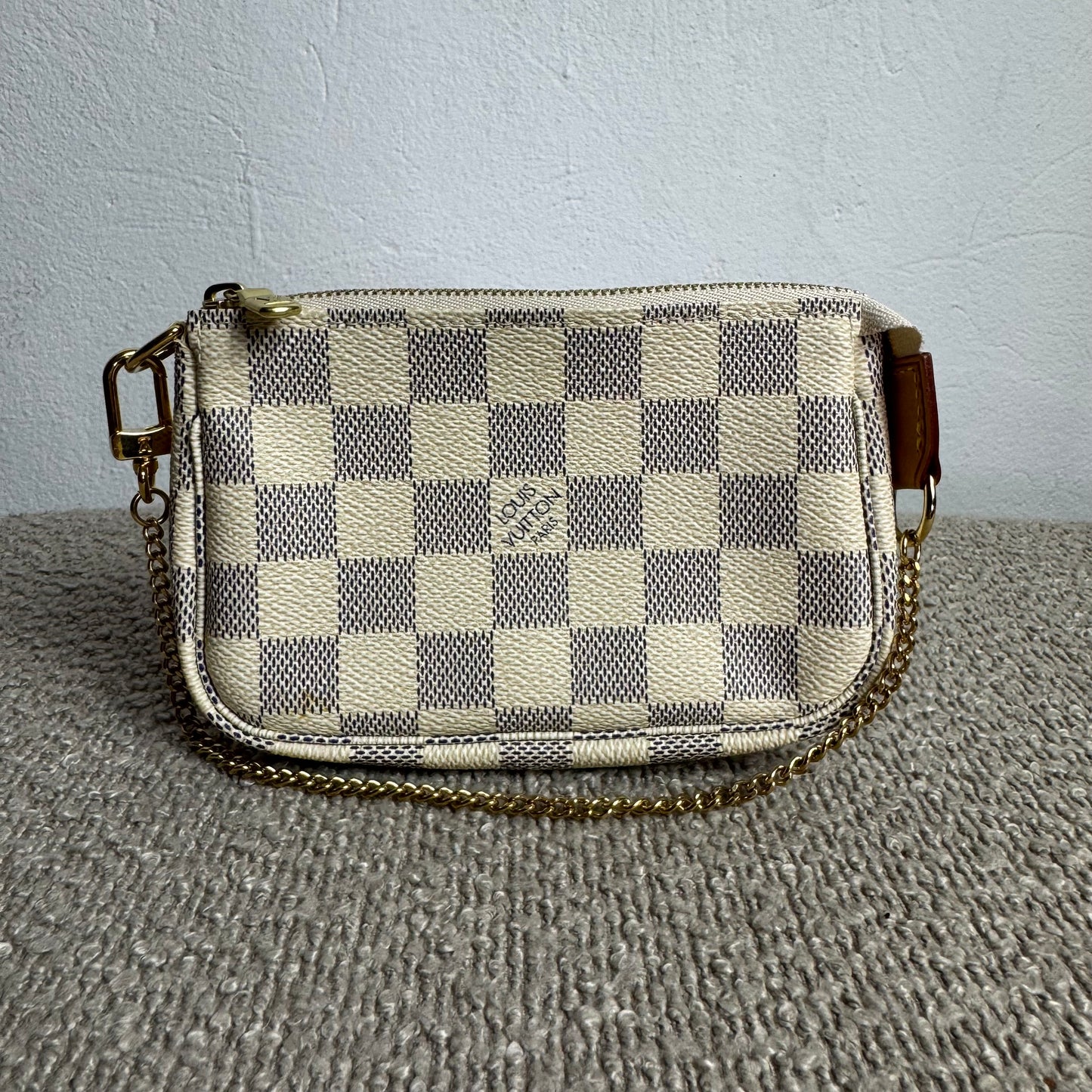 Louis Vuitton Mini Pochette Accessoires Damier Azur