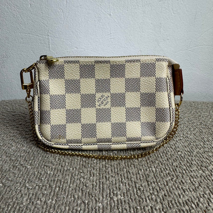 Louis Vuitton Mini Pochette Accessoires Damier Azur