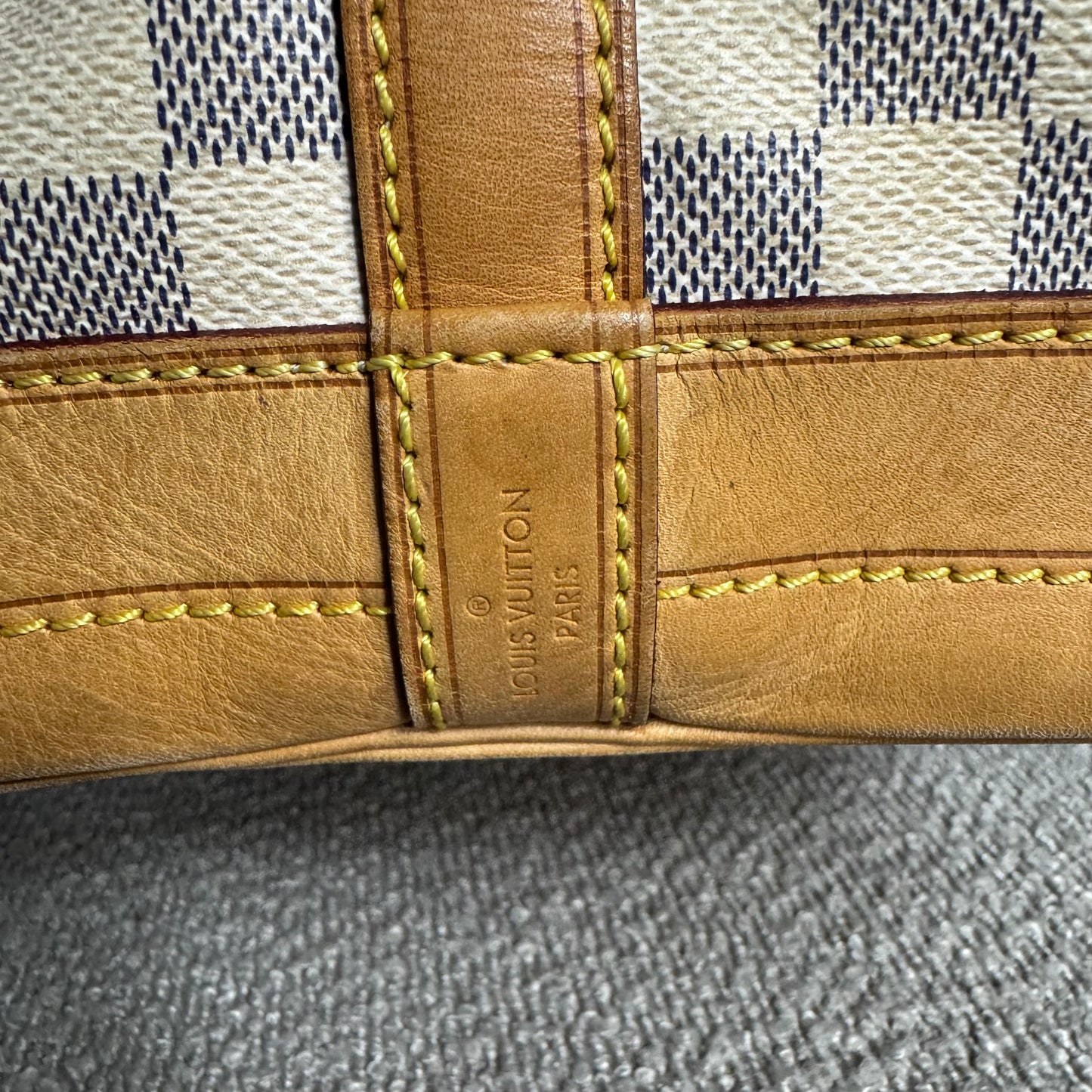 Louis Vuitton Sac Noé Grande Damier Azur