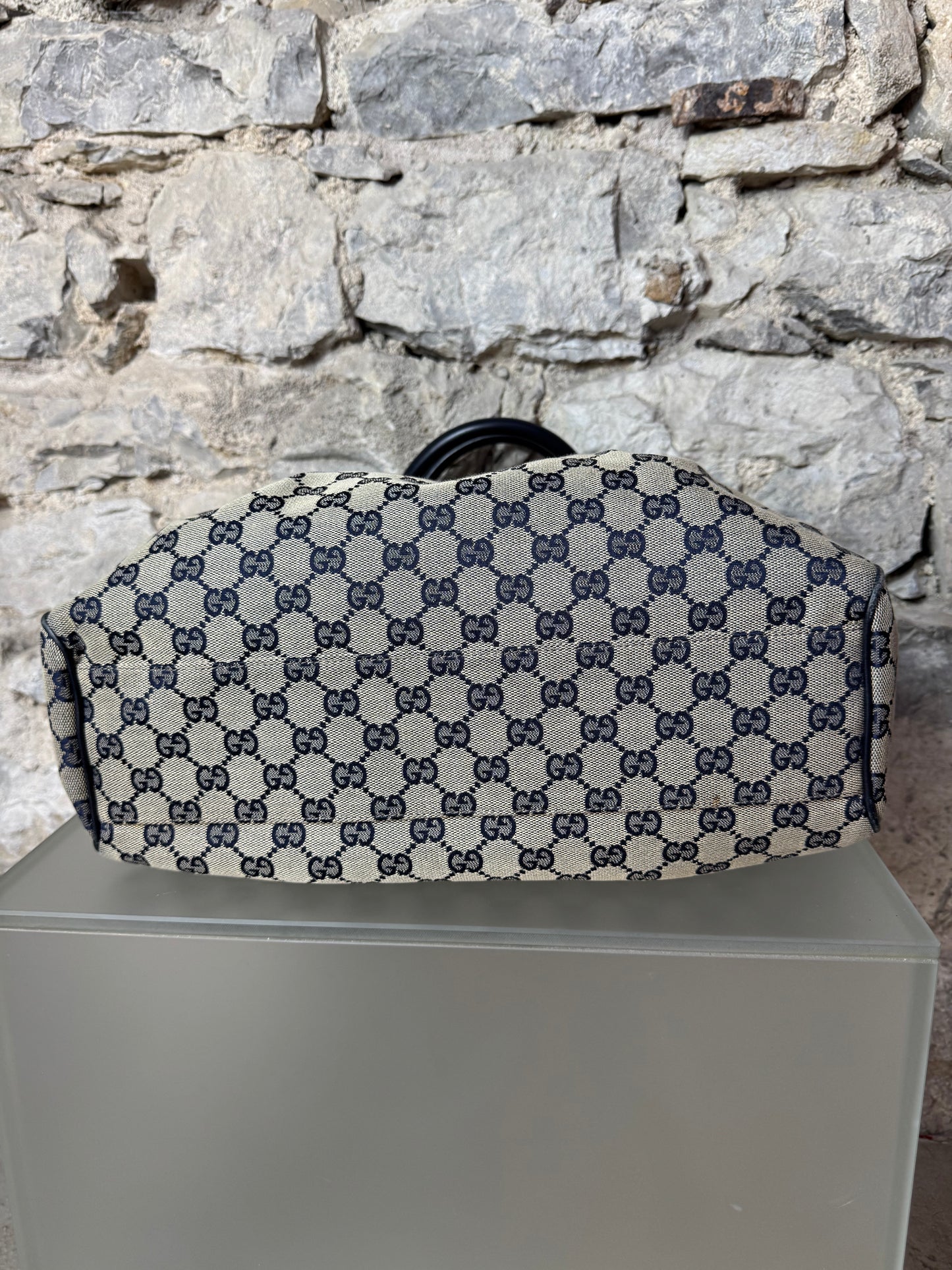 Gucci GG Sukey Tote Bag – Blau / Beige