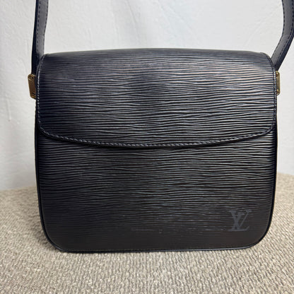 Louis Vuitton Buci Schultertasche – Epi Leder Schwarz