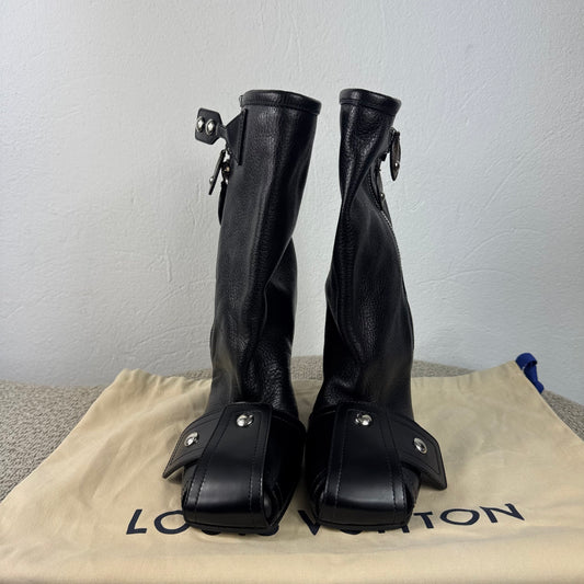 Louis Vuitton Patti Stiefeletten – Schwarz – Größe 39