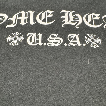 Chrome Hearts „U.S.A. Arch Logo“ Pocket T-Shirt – Schwarz (Gr. M)