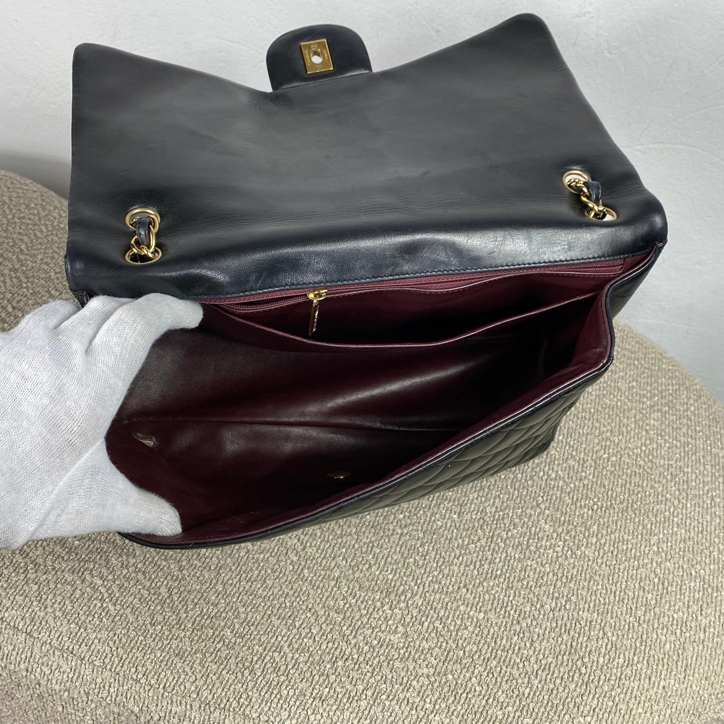 Chanel Timeless Single Flap Jumbo – Schwarz
