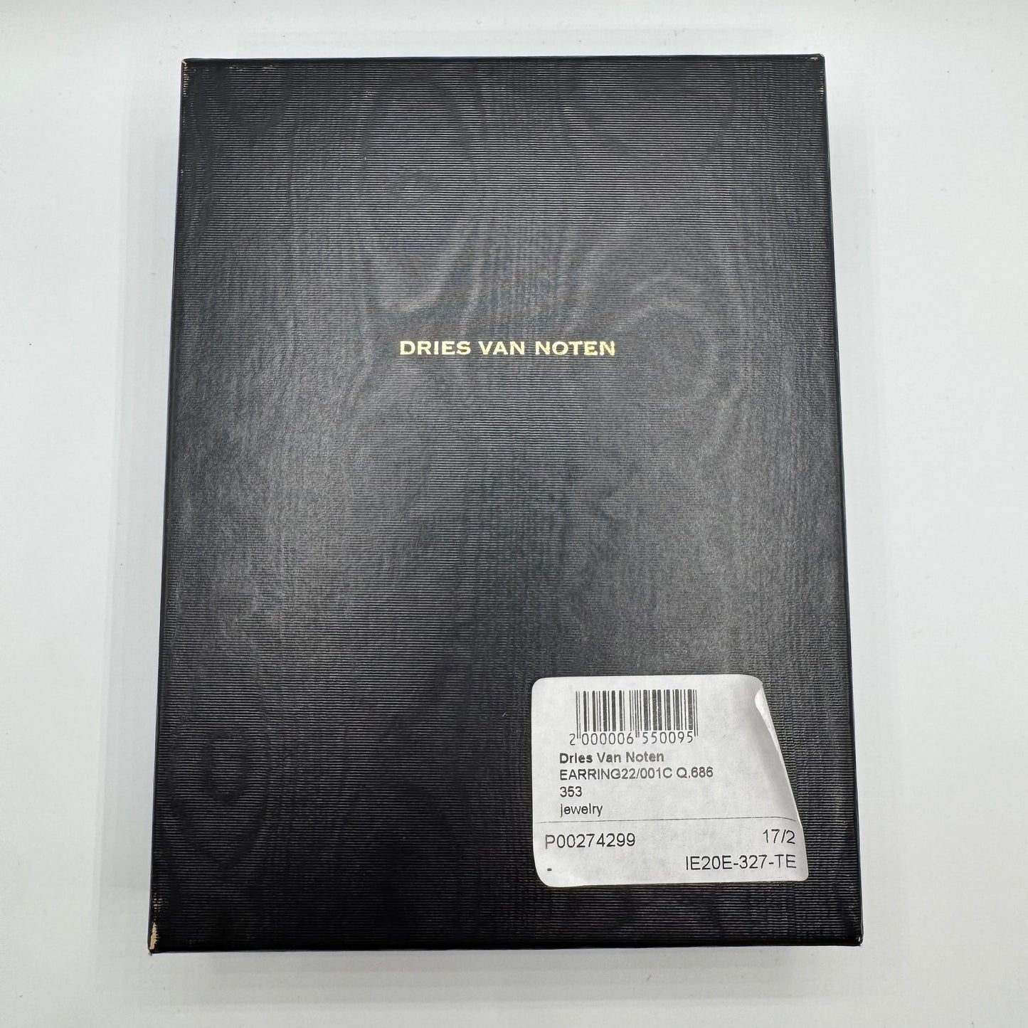Dries Van Noten "Beaded Hoop/Link" Clip-On Ohrringe