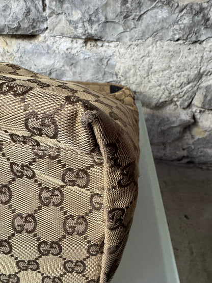 Gucci GG Canvas Hobo Bag 0013380 Beige