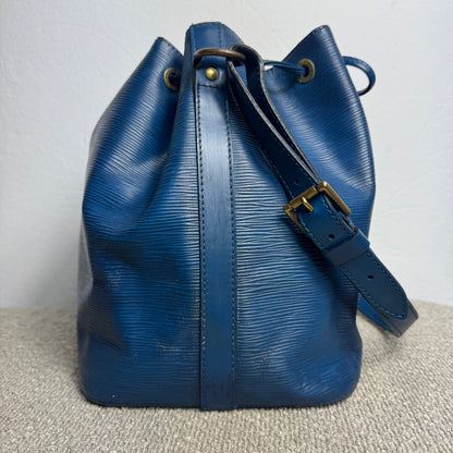 Louis Vuitton Sac Noé Petit – Cuir Épi Bleu