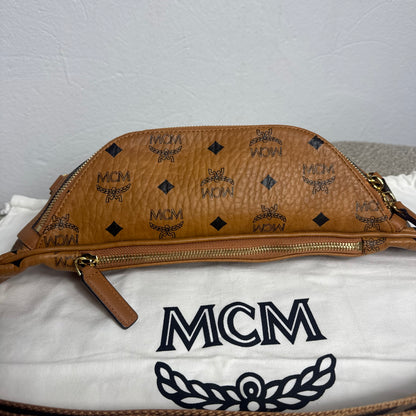 MCM Fursten Belt Bag Visetos Cognac