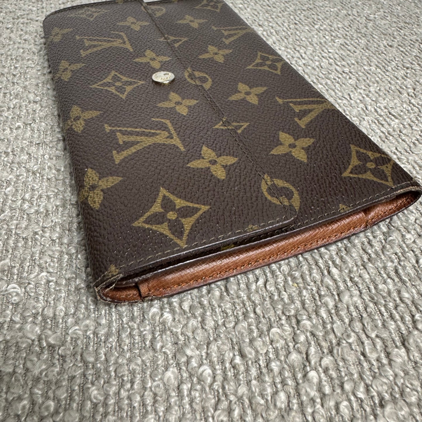 Louis Vuitton Sarah Trifold Geldbeutel – Monogram Canvas (MI874, 1987)