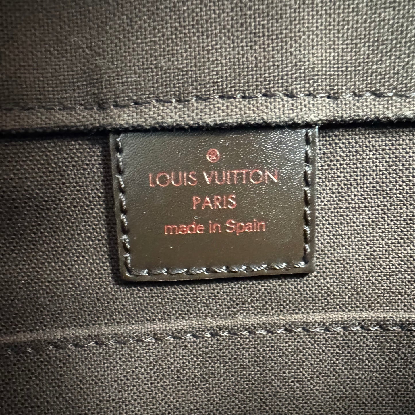 Louis Vuitton Bastille Messenger Bag Damier Ebene