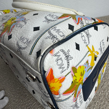 MCM Boston Bag Weiß – Special Edition